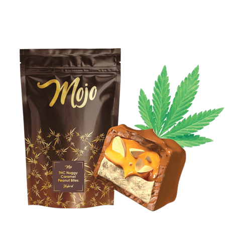 MOJO | NUGGY CARAMEL PEANUT BITES | CHOCOLATE | 200MG