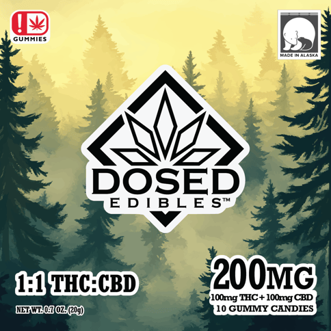 Dosed 1:1 THC:CBD