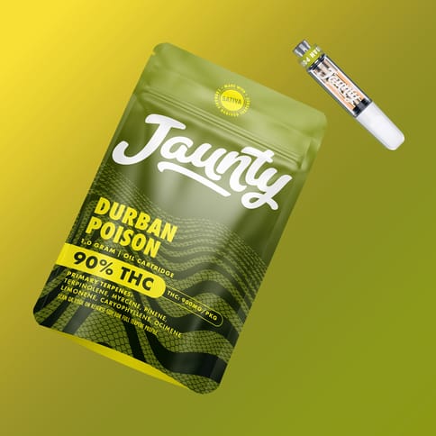 Jaunty | Durban Poison | 510 Cart | 1g