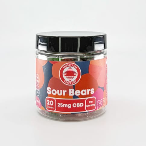 Sour Bears, CBD gummies