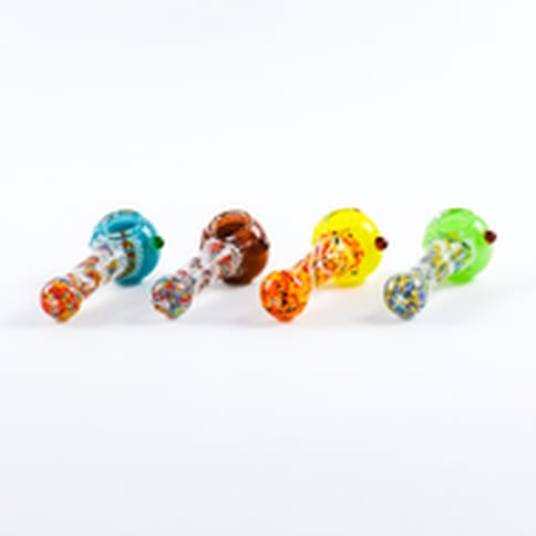 4.5in Color capped spoon