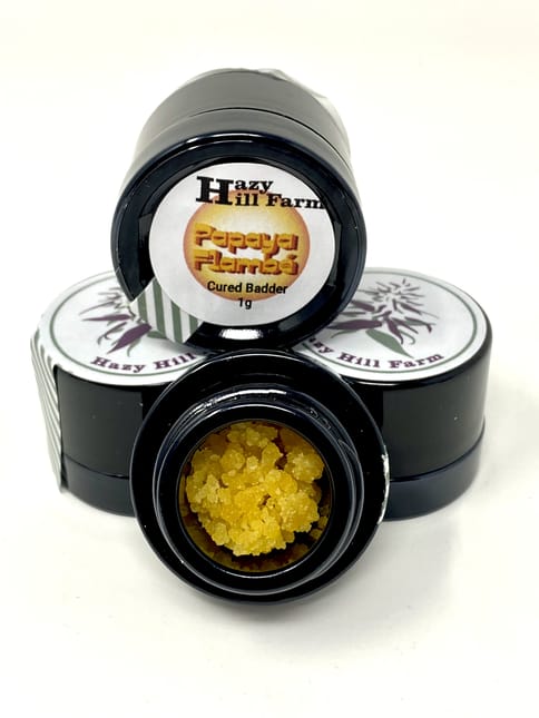 1g Cured Badder | - Papaya Flambe