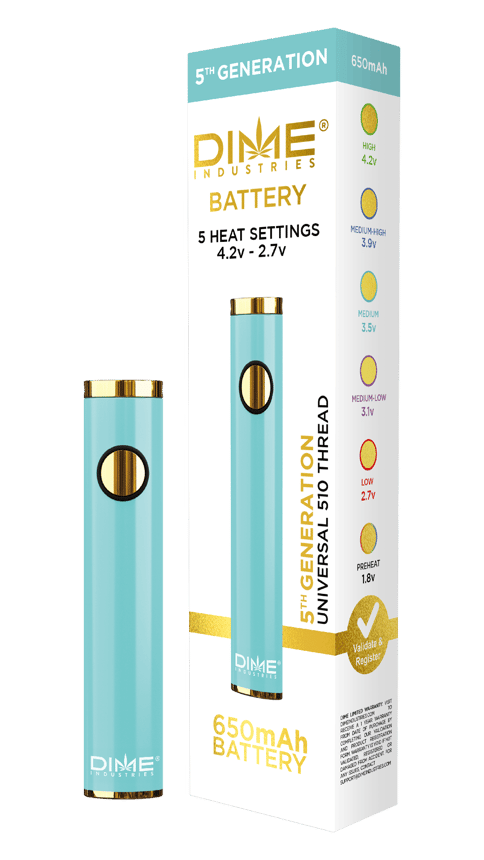 Blue - Universal 510 Thread Battery - 5th Generation