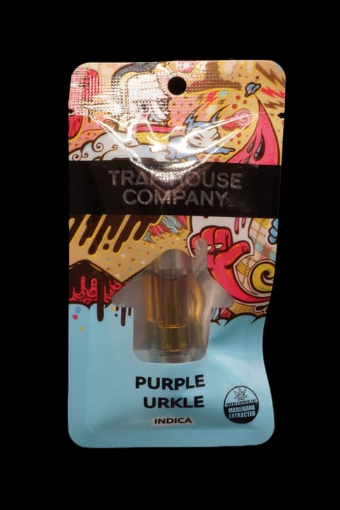 Purple Urkle 1g Trap House Vape Cart