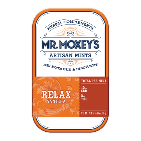 Relax 3:1 CBD:THC Vanilla Mint(300mg CBD/100mg THC)