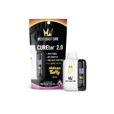 KB - WEST COAST CURE - THC ALL IN ONE - BANANA TAFFY - 1G