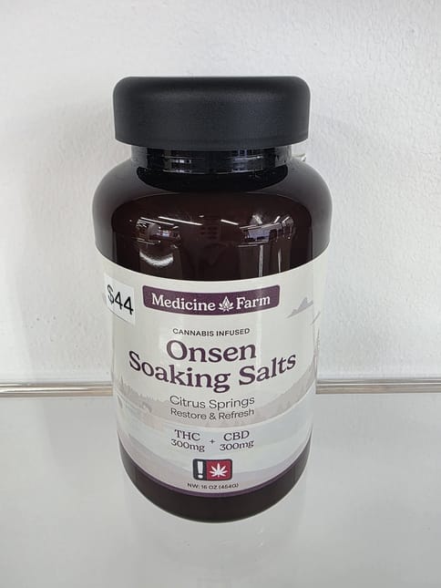 Onsen Soaking Salts {Citrus Springs} | 16oz | 1:1 Restore & Refresh