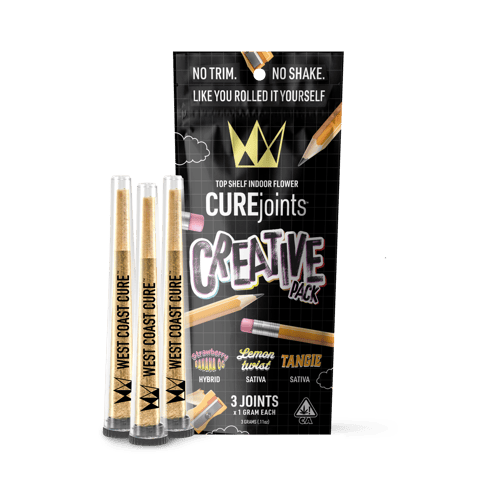 KB - WEST COAST CURE - MIXED LIGHT PREROLL MULTIPACK - CREATIVE PACK - 3G