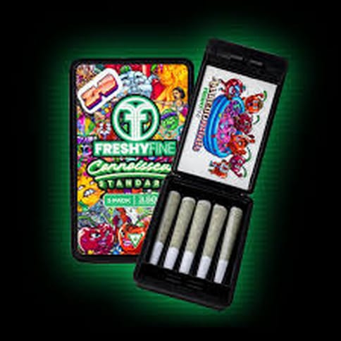 Sherb Cream Pie | 0.7g x 5 Pre-Roll Pack | Freshy Fine
