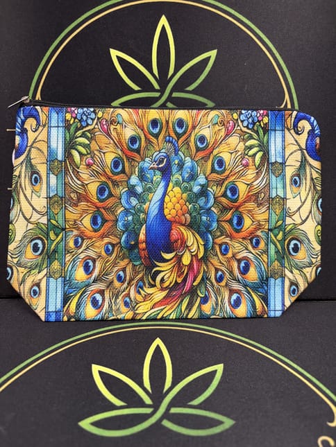Peacock Zip Bag