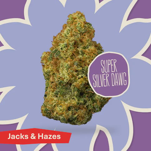 District Cannabis | Super Silver Dawg | 3.5g Pre Packaged