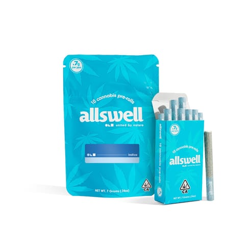 ALLSWELL - MIXED LIGHT PREROLL MULTIPACK - LFG - 7G
