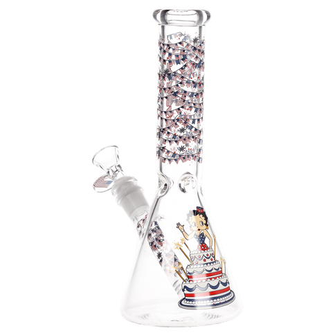 Betty Bong - Betty in Cake Glass Water Pipe 9.75"