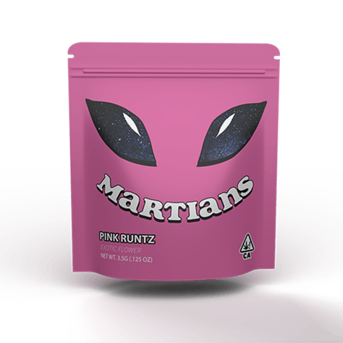 MARTIANS - SUNGROWN FLOWER - PINK RUNTZ - 3.5G