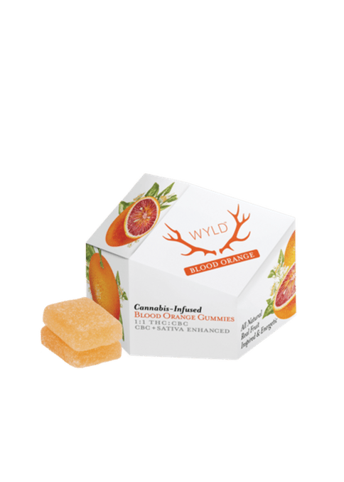 KB - WYLD - CBC GUMMY - BLOOD ORANGE - 100MG
