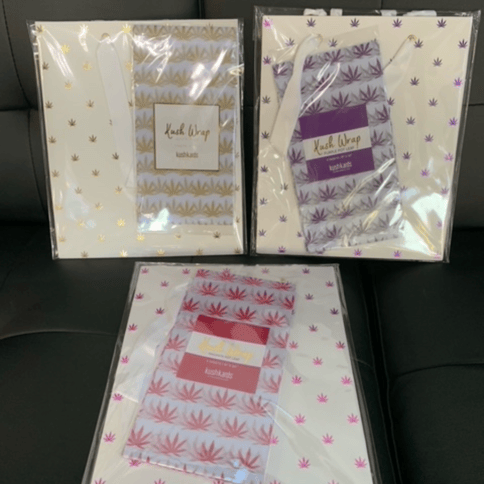 Kush Kards Cannabis Inspired Gift Bag/Tissure Paper