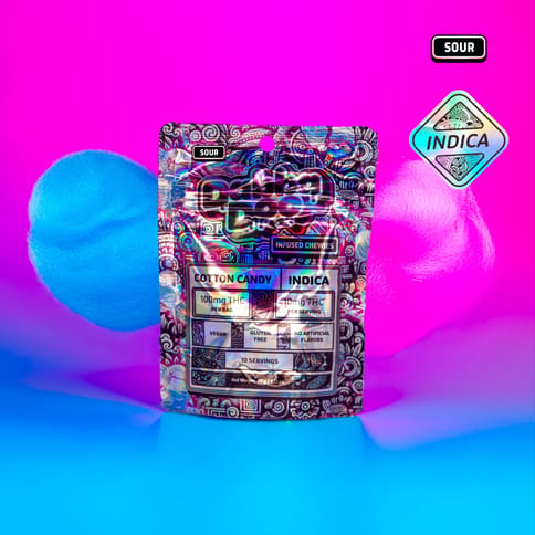 Dabba Doo - 10mg 10pk - Cotton Candy - Indica - Sour