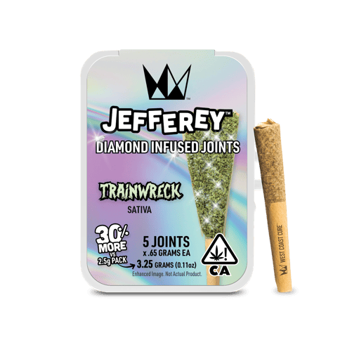 WEST COAST CURE - INFUSED PREROLL MULTIPACK - TRAINWRECK - 3.25G