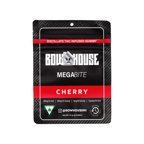 BOW HOUSE | CHERRY 4 X 50MG | GUMMY | 200MG