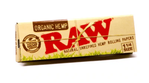 RAW Organic Hemp Rolling Papers 1¼"