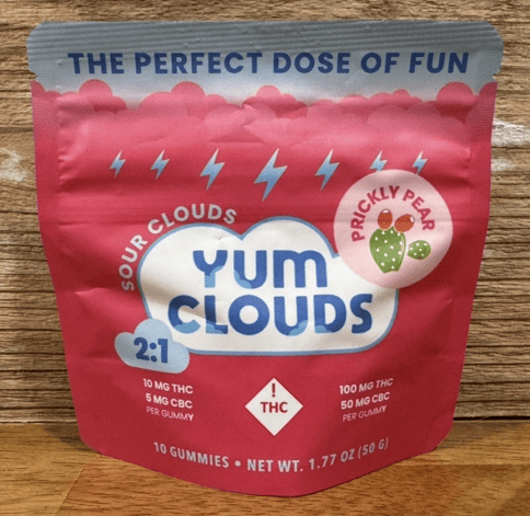 Yum Clouds 2:1 Prickly Pear