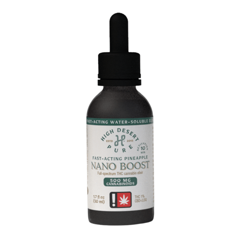 High Desert Pure | Nano Boost | Pineapple | 500mg | Tincture