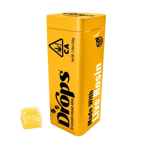 Drops Hemp Jellies Lemon 50mg THC