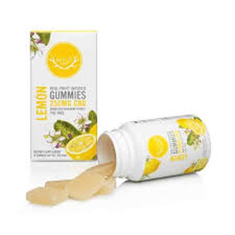 Lemon 250MG CBD Gummy (WYLD)