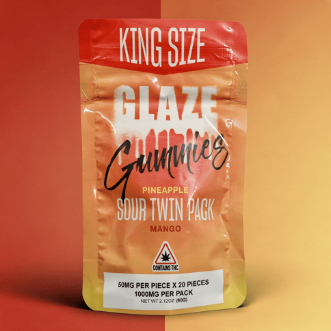 Pineapple & Mango Gummies | 1000mg