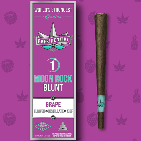 Grape - 1.5G - Moon Rock Infused Blunt