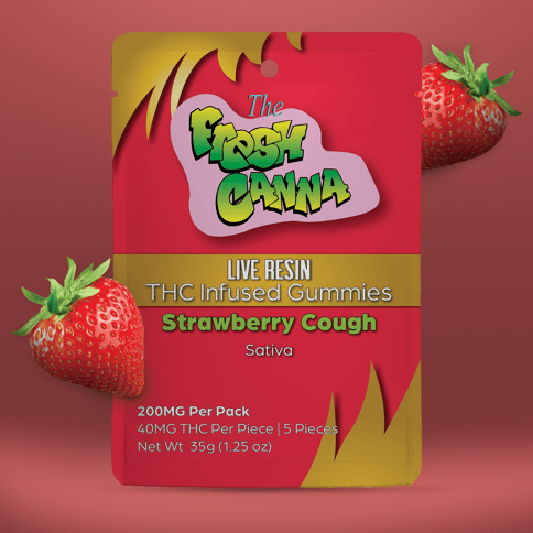 Fresh Canna | Live Resin 200mg 5pc | Strawberry Cough