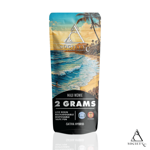 Society C - 2g Live Resin Disposable - Maui Wowie