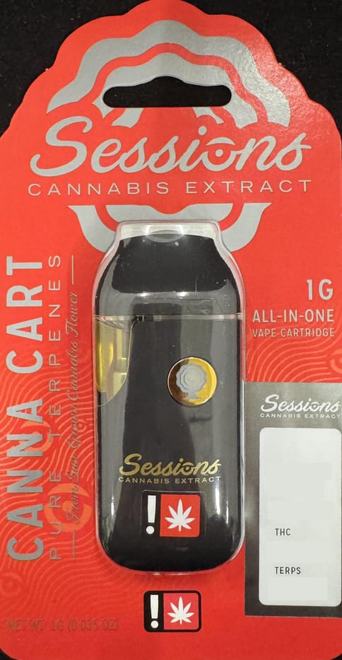 Tropical Squeeze-It Distillate 1G Disposable (Sessions)