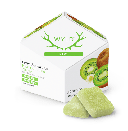 Wyld Enhanced Gummies | Kiwi THCv 1:1 100mg