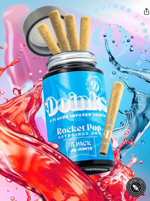 Rocket Pop - Infused Pre-Rolls (2.5g/5pk)
