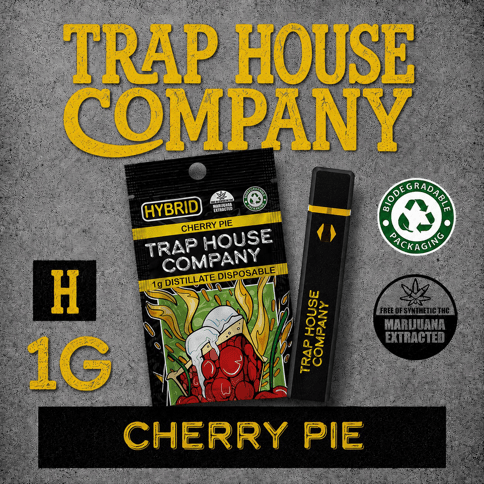 THC 1g Distillate Disposable - Cherry Pie