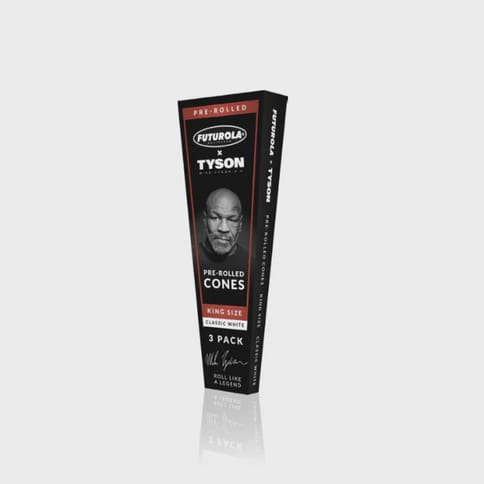 Tyson x Futurola Pre-Rolled Cone King Size 3pk