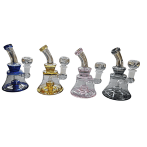Waterpipe bong 5" color perc