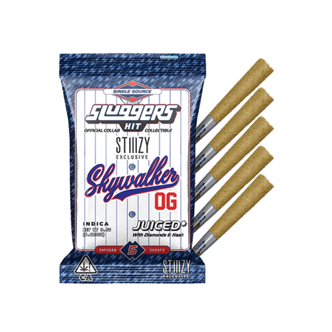 SLUGGERS - INFUSED PREROLL MULTIPACK - SKYWALKER OG X STIIIZY EXCLUSIVE - 3.5G