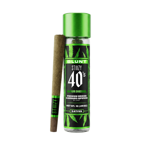 STIIIZY - 40's Infused Blunt - Sour Diesel - 1g