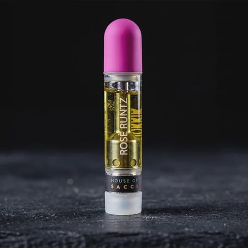Rose' Runtz 1g 510 vape cartridge