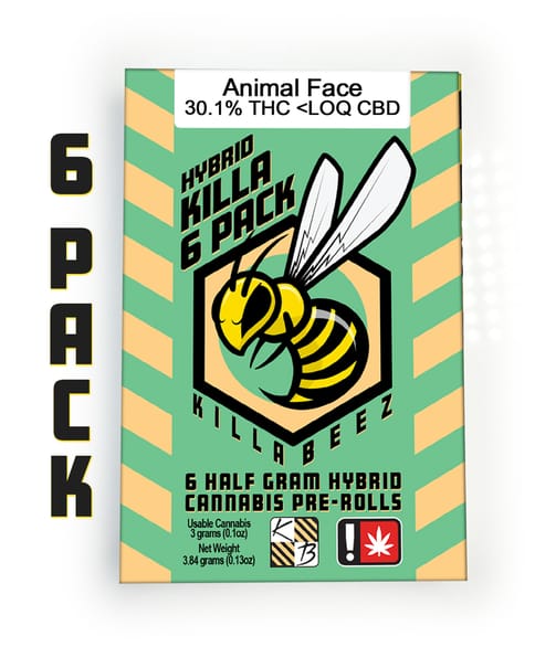 Killa Beez | .5G 6Pk | Grape Sweet Tea