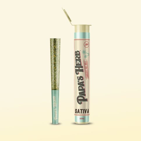 PAPAS HERB - SUNGROWN PREROLL - MAUI WOWIE - 1G