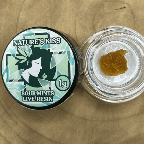 Nature's Kiss - Sour Mintz 1g Live Resin