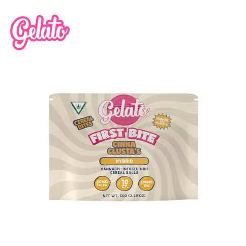 Cinna Clusta's 200mg First Bite Mini Cereal Balls | Gelato