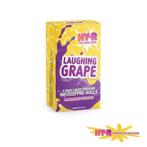 Hy-R | .6g Liquid Diamond Infused 5pk 3g | Laughing Grape