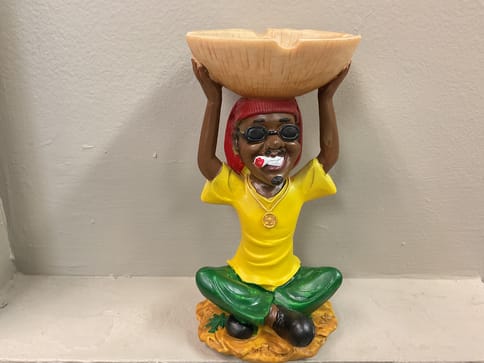 Bob Marley Yoga Ashtray