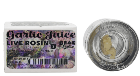 BEAR LABS - LIVE RESIN BUDDER - GARLIC JUICE - 1G