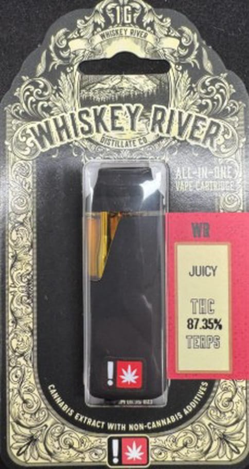 Wiskey River | Juicy | 1G | Distillate | Disposable