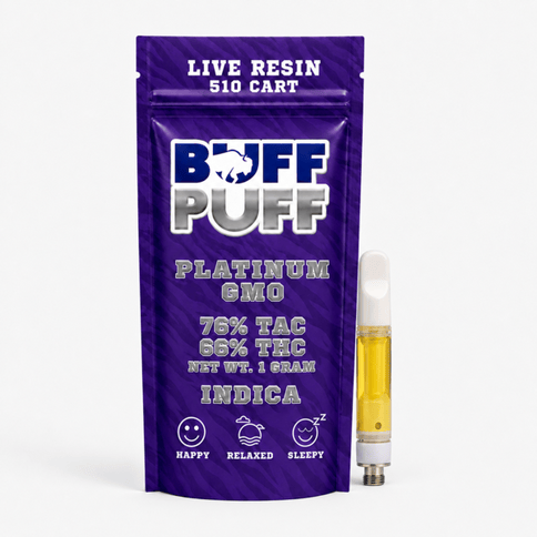 Platinum GMO 1g 510 vape cartridge